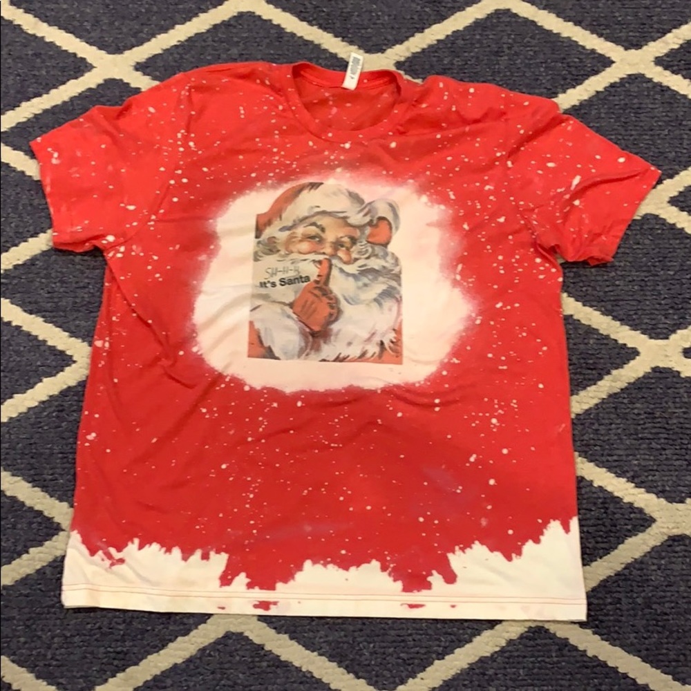 New Christmas sAnta bleach t-shirt